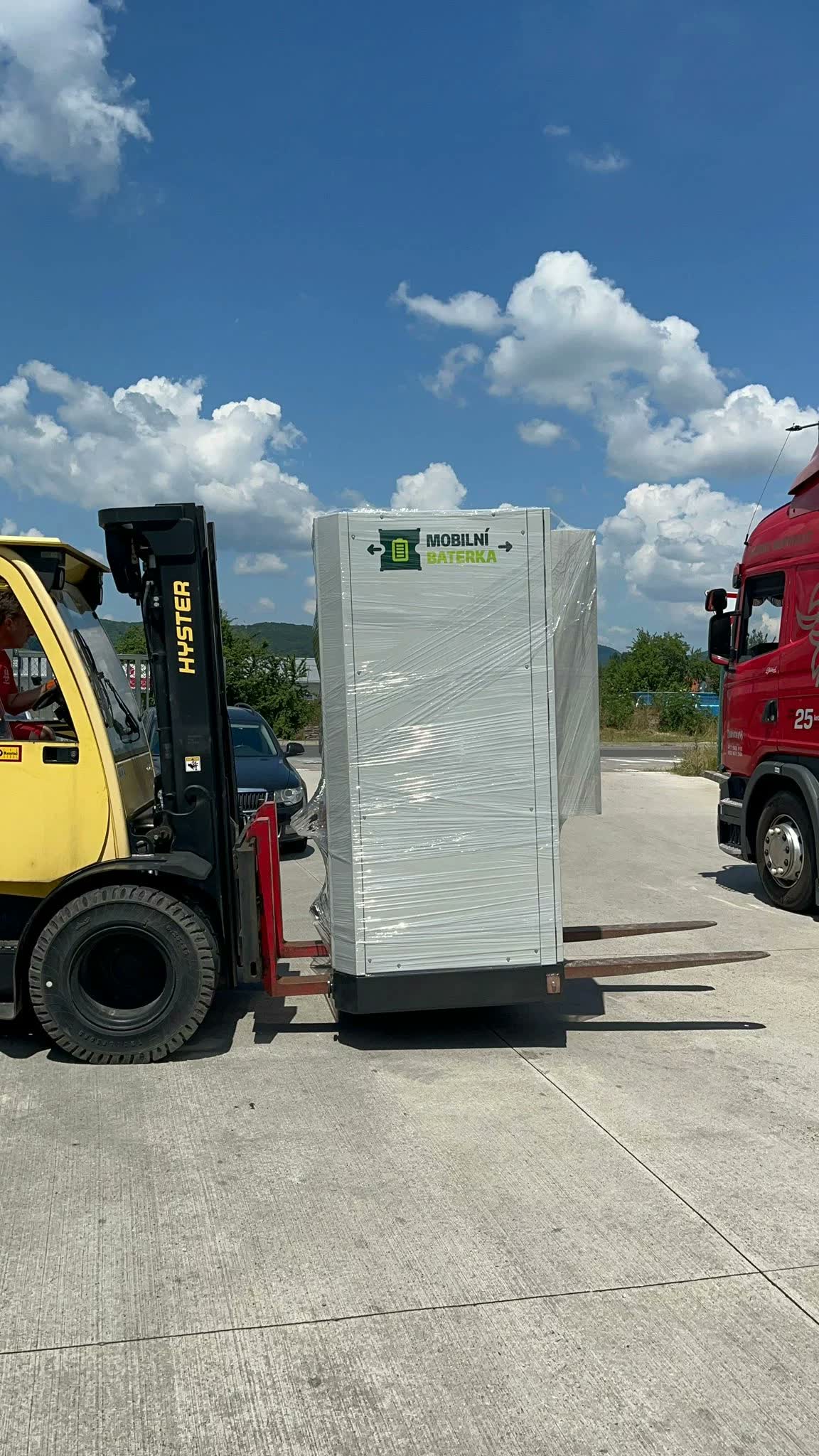 Stanica MBS 241 v areáli DPD Trenčín