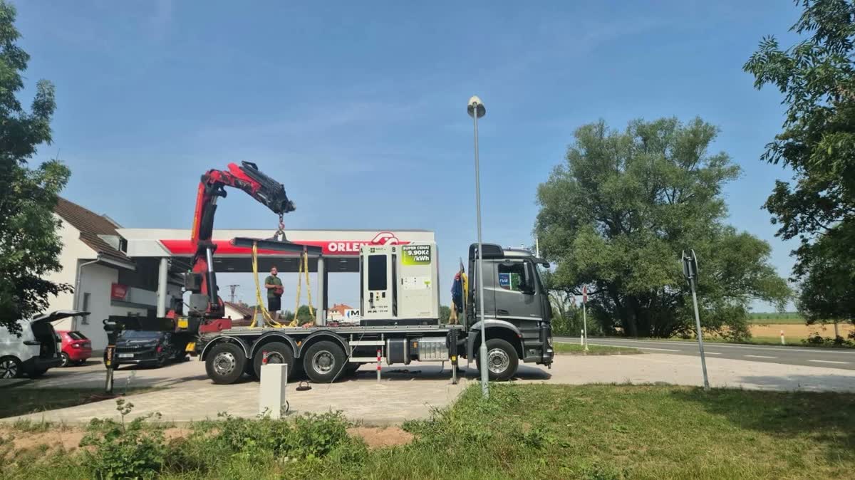 Stanica MBS 241 na čerpacej stanici Orlen